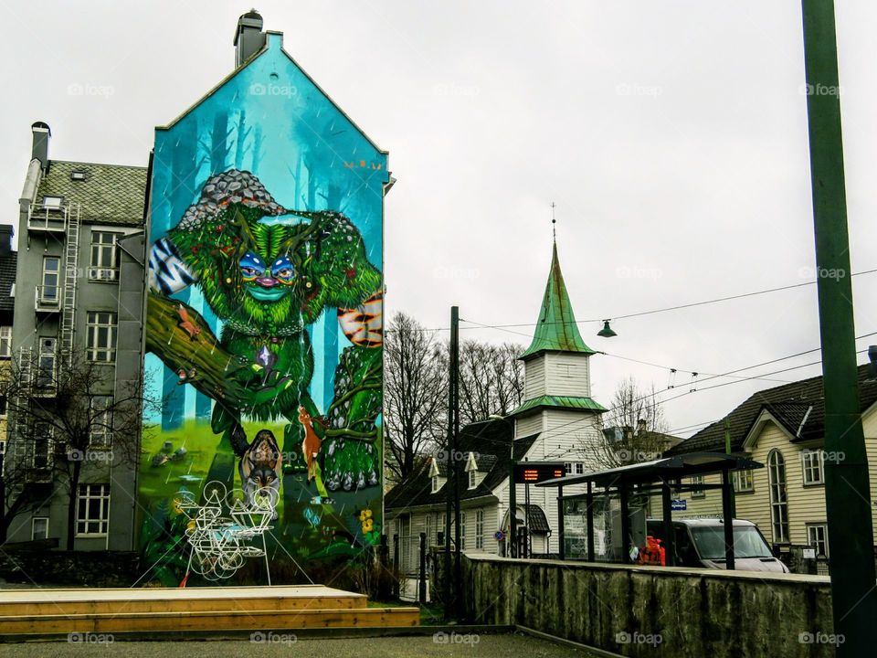 street art. Bergen Norway