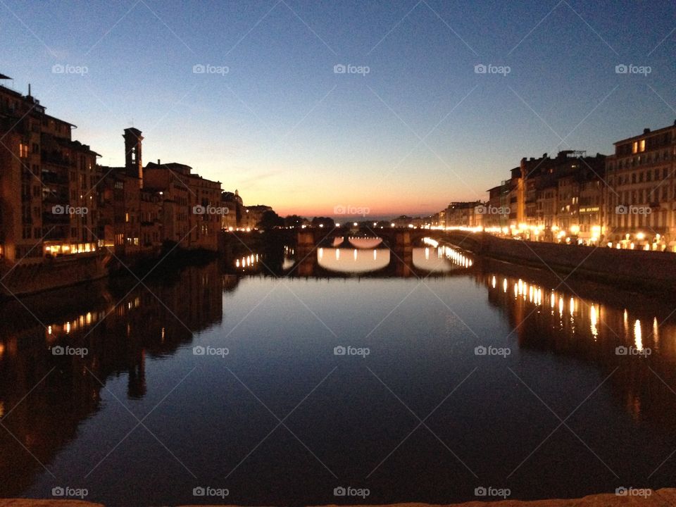 Sunset in Florence 