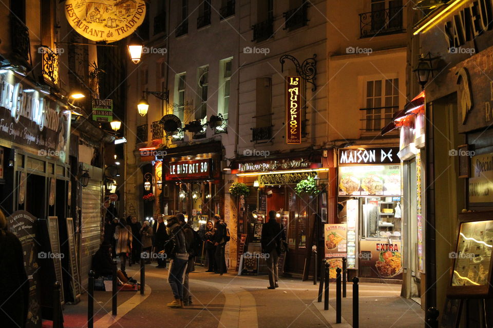 Paris latin quarter