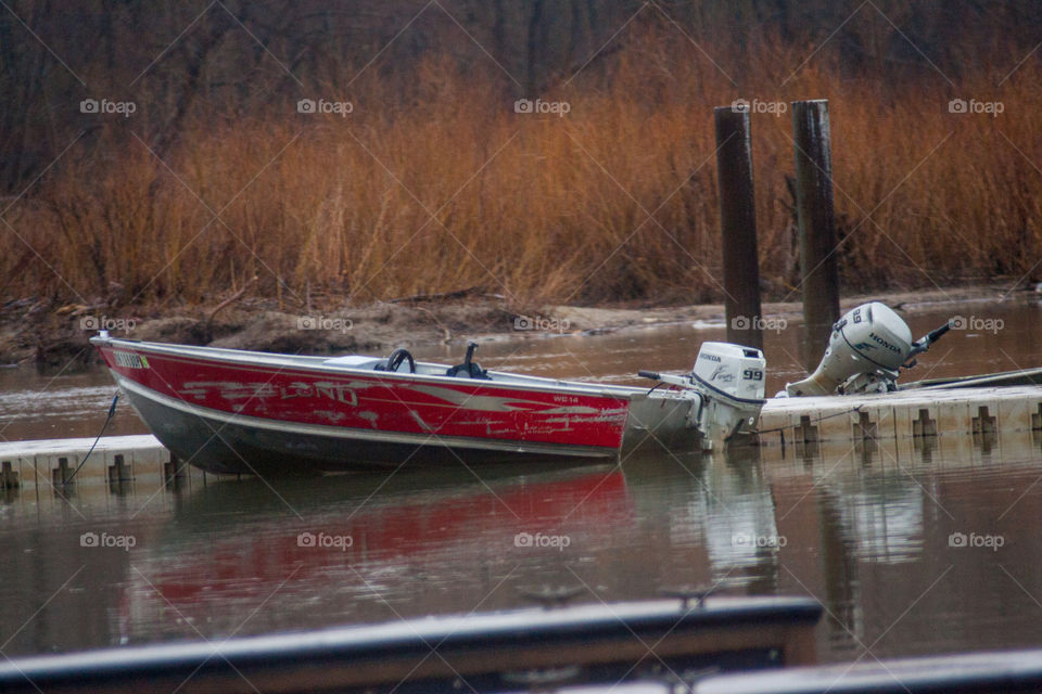 A boat ready for summer