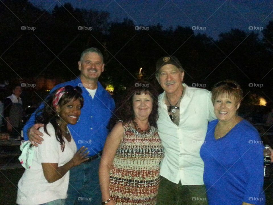 Friends and Kix Brooks