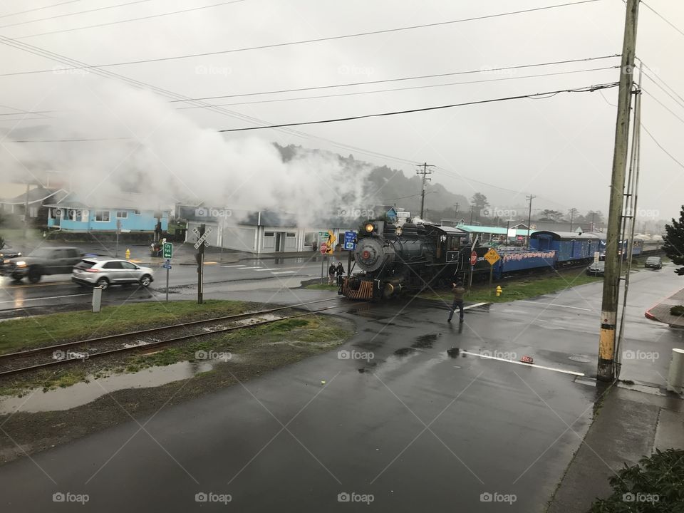Rockaway beach train