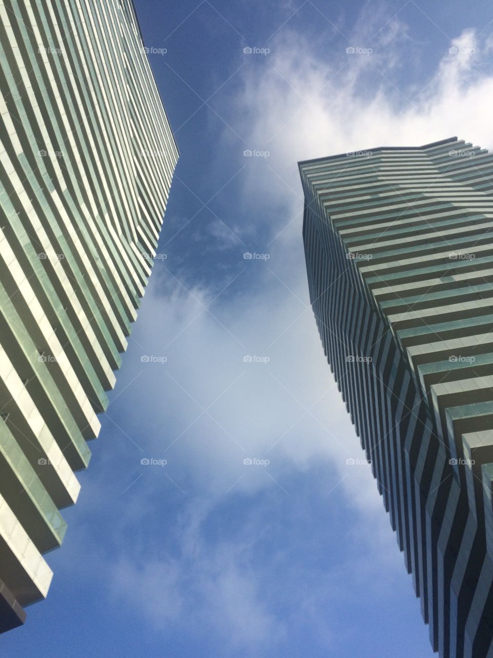 Looking up