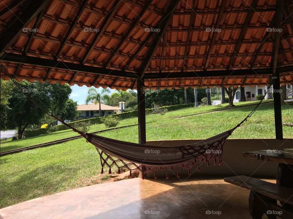 A hammock to rest