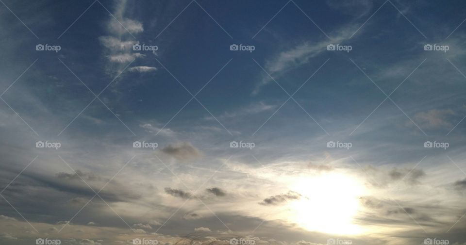 Sunset in Serrambi Beach, Pernambuco, Brazil