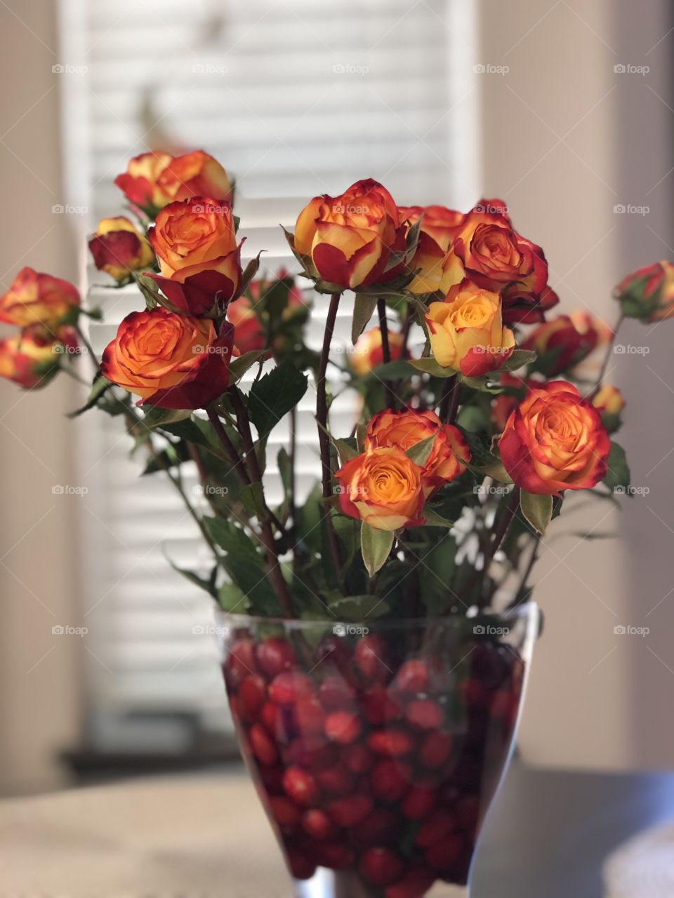 Fall flower arrangement 