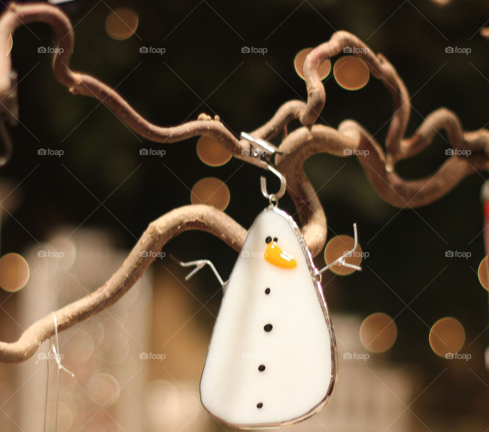 Christmas decoration snowman