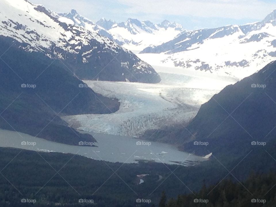 Mendenhall glacier 