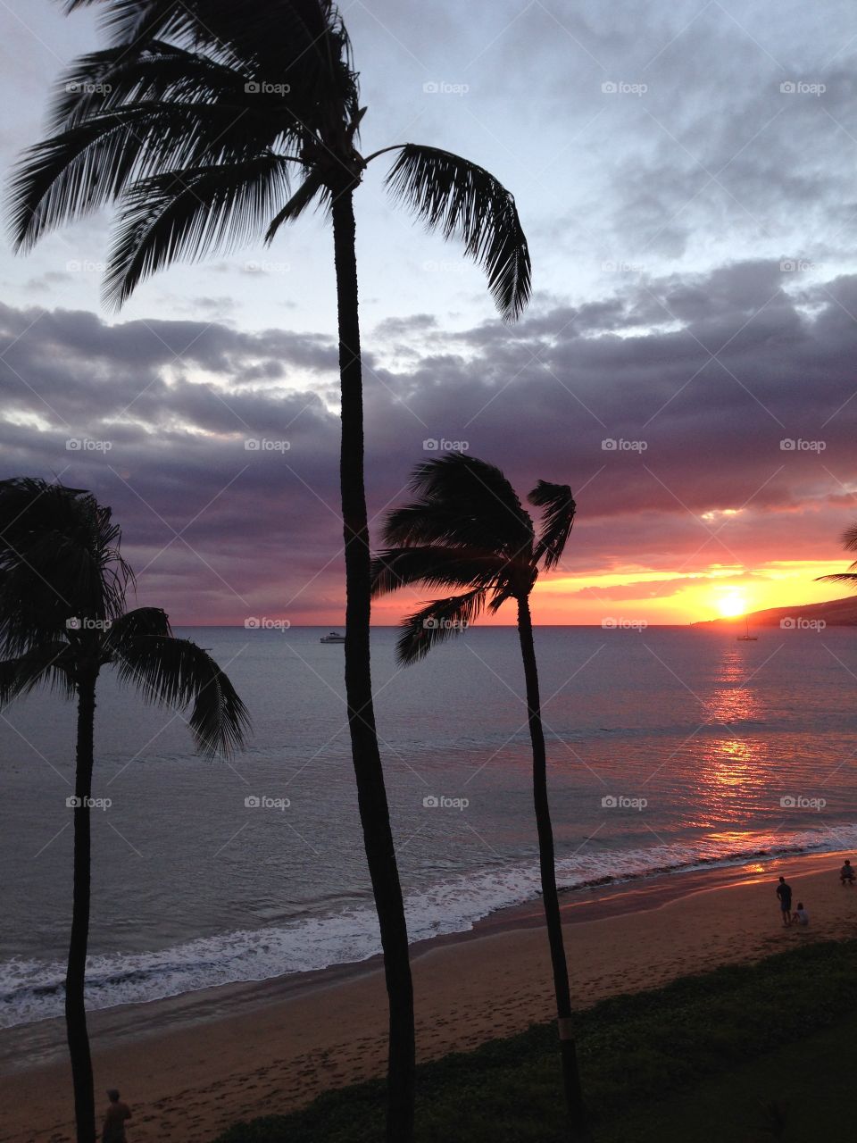 Hawaiian sunset