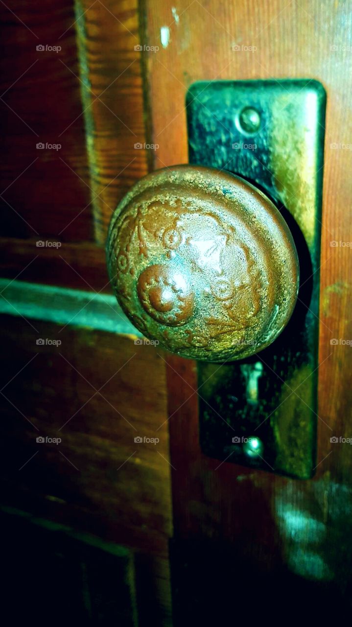115 year old door knob