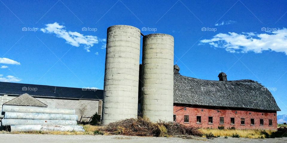 Old Barns and Silos