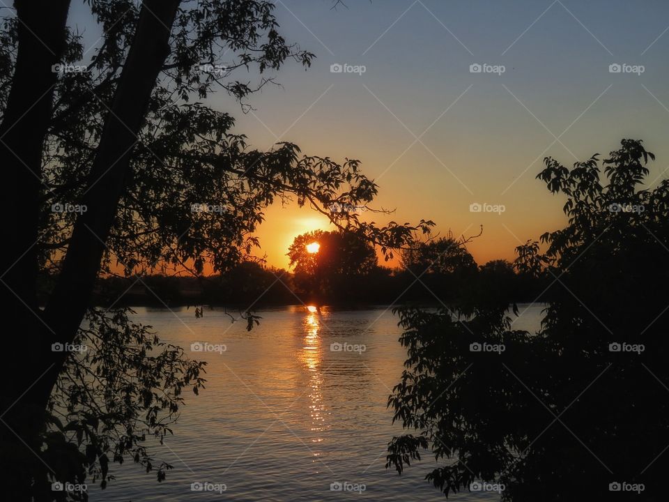 Sunset on the St Lawrence 