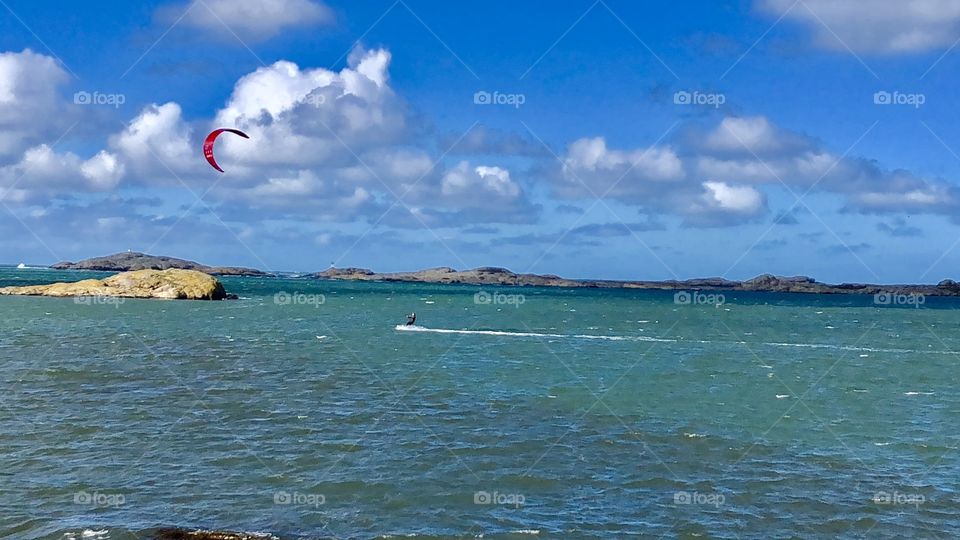 Kite surfing / Kitesurfing 