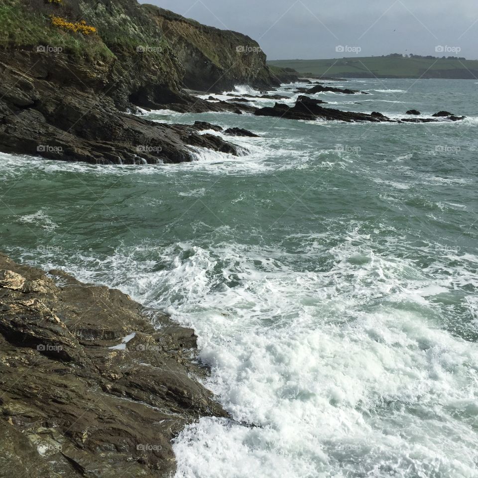 Cornish sea