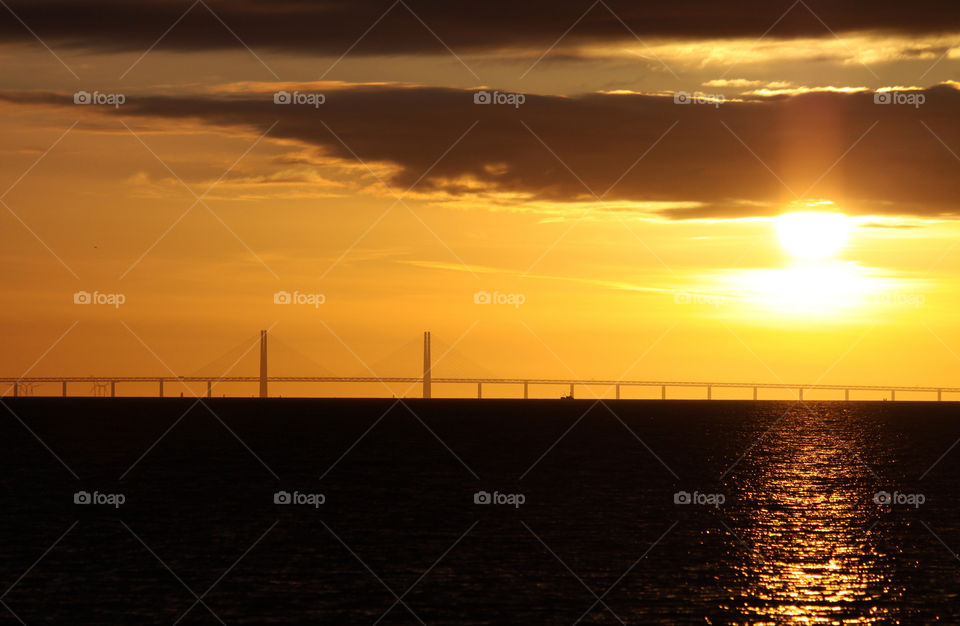 malmö himmel solnedgång hav by pejo333