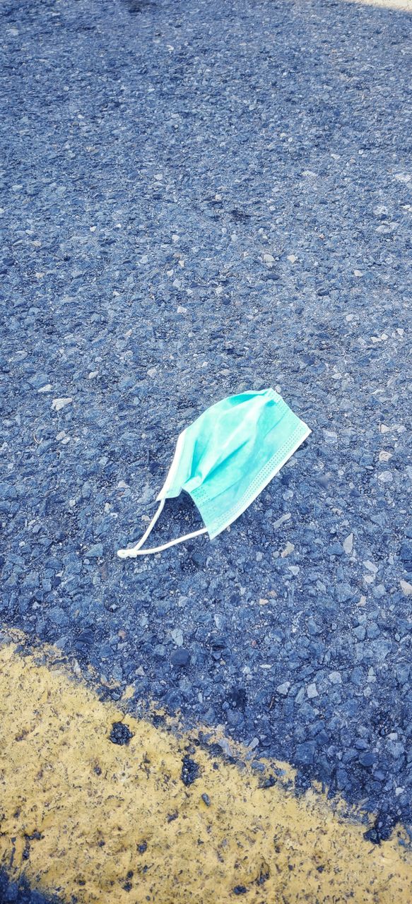 Mask on the road