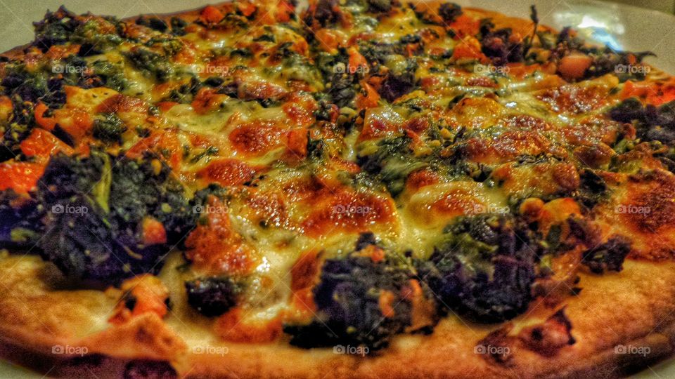 Spinach Pizza