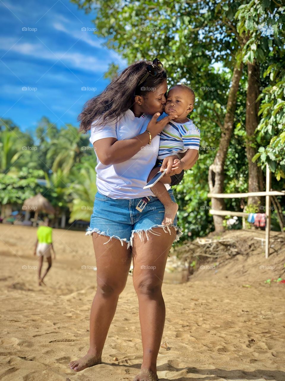 Landscape, Atlantic beach edge