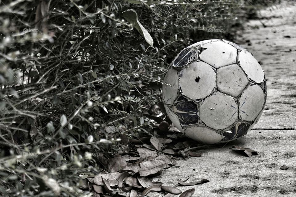 Old Soccer Ball