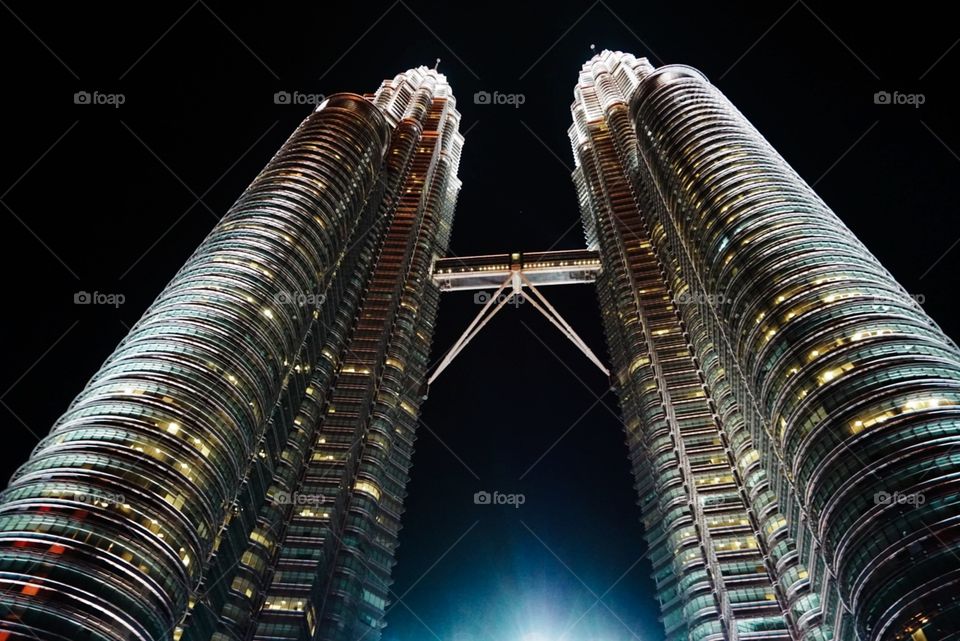 Petronas Twin Tower were the tallest building from year 1998 to 2004. It is the landmark of Kuala Lumpur, Malaysia.