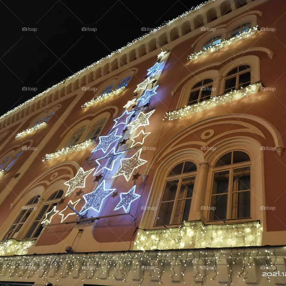 Prague on Christmas