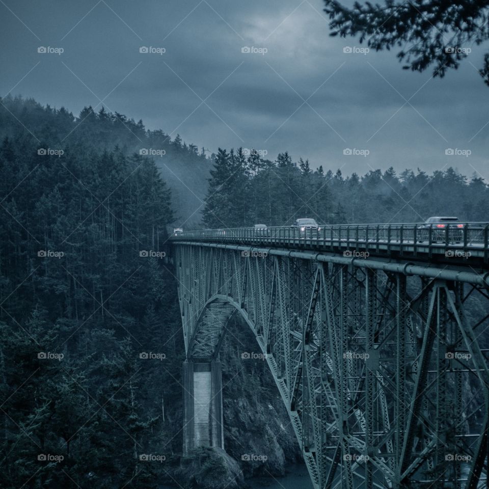 Scene of decent Bridge