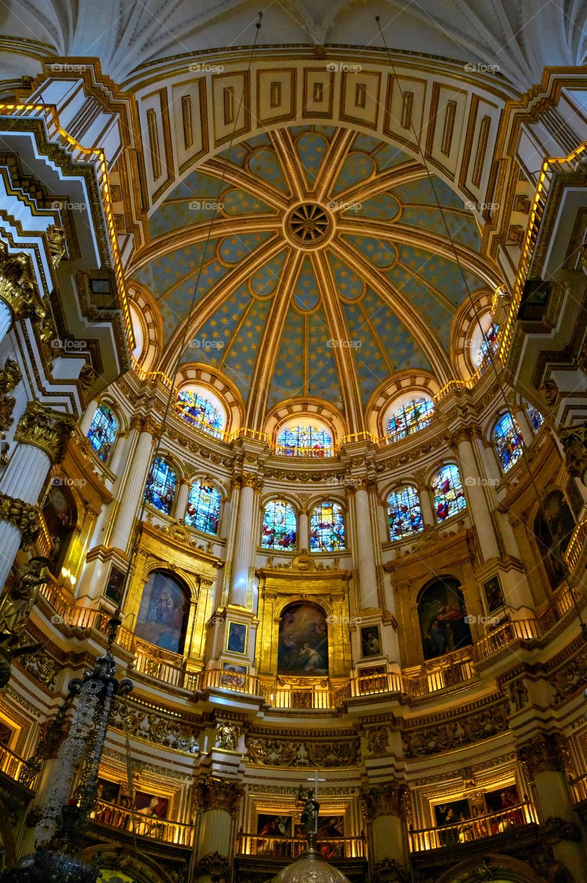 Travel, Architecture, Dome, Ceiling, No Person