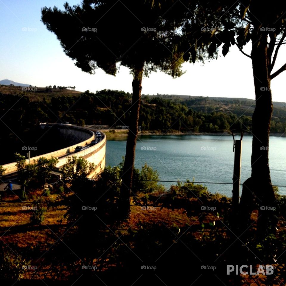 lake marathonas limni attiki by vrahidis