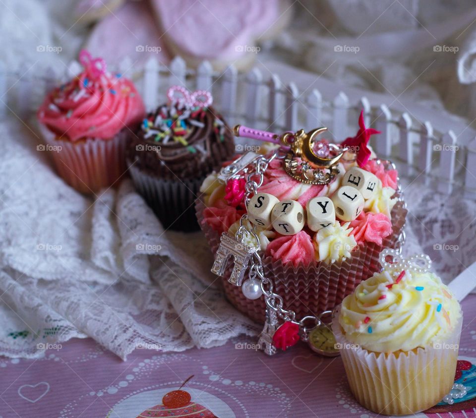 sailormoon anime cupcake style