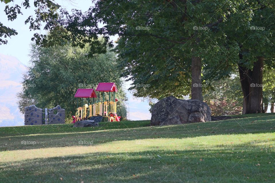 Playground at a park
