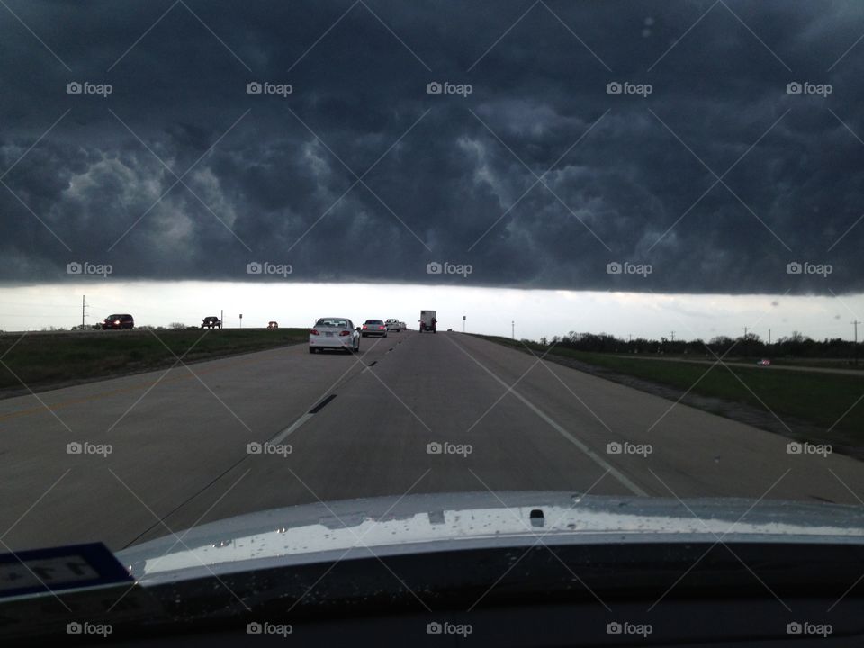 Road, No Person, Landscape, Storm, Vehicle