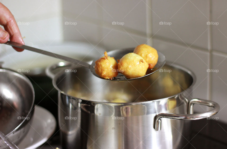 Preparing snacks for Santa