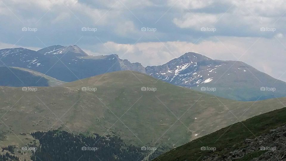 Above tree line