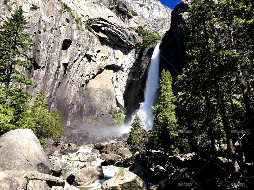 Yosemite lower fall