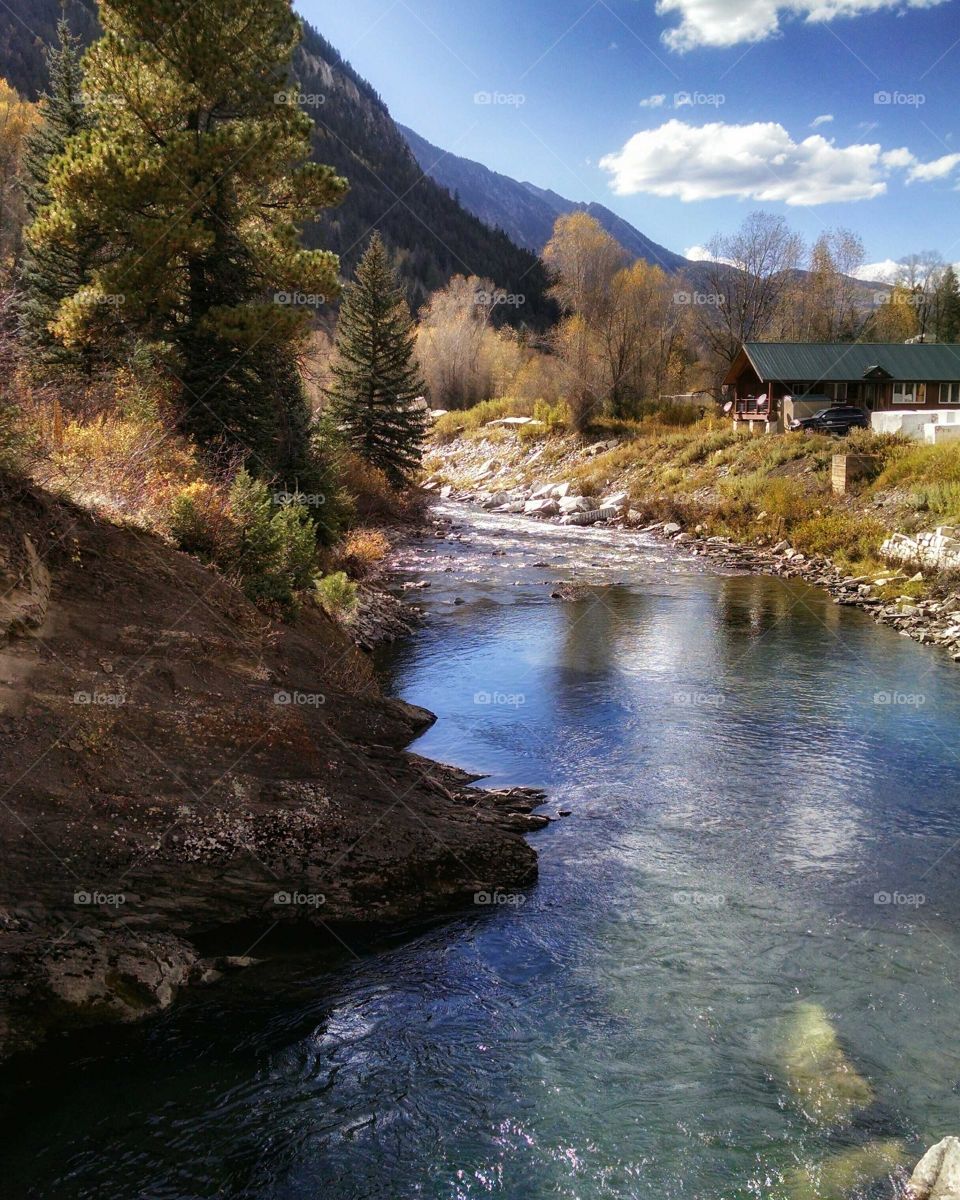 Clear waters in the Autumn