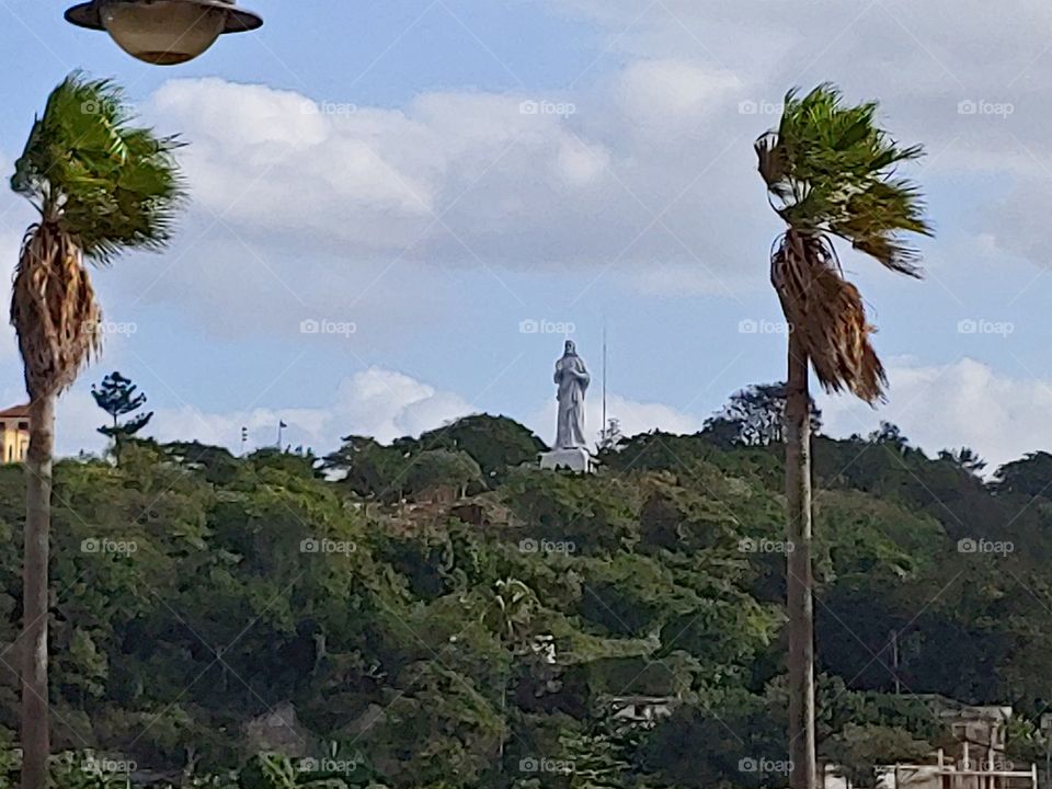 The Christ statue in Havana