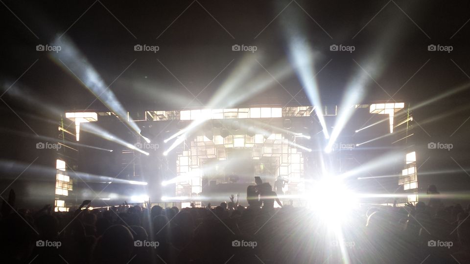 Concert, Light, Stage, Music, Energy