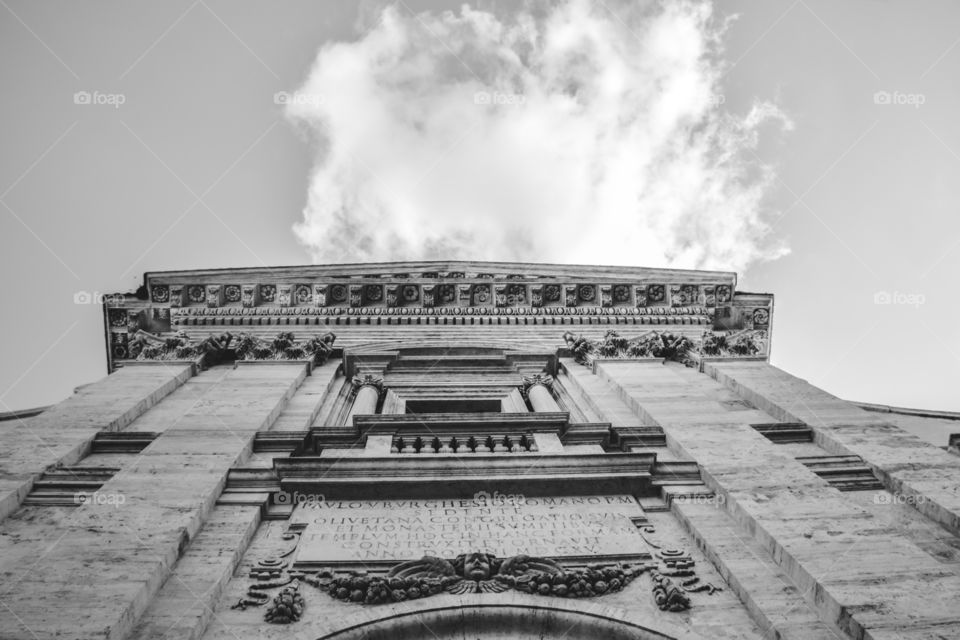 Ancient Arch Architecture In Rome
