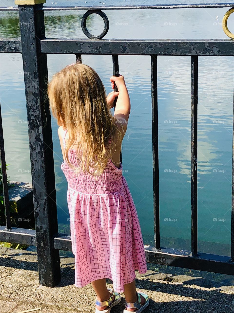 Little one enjoying the view 💕