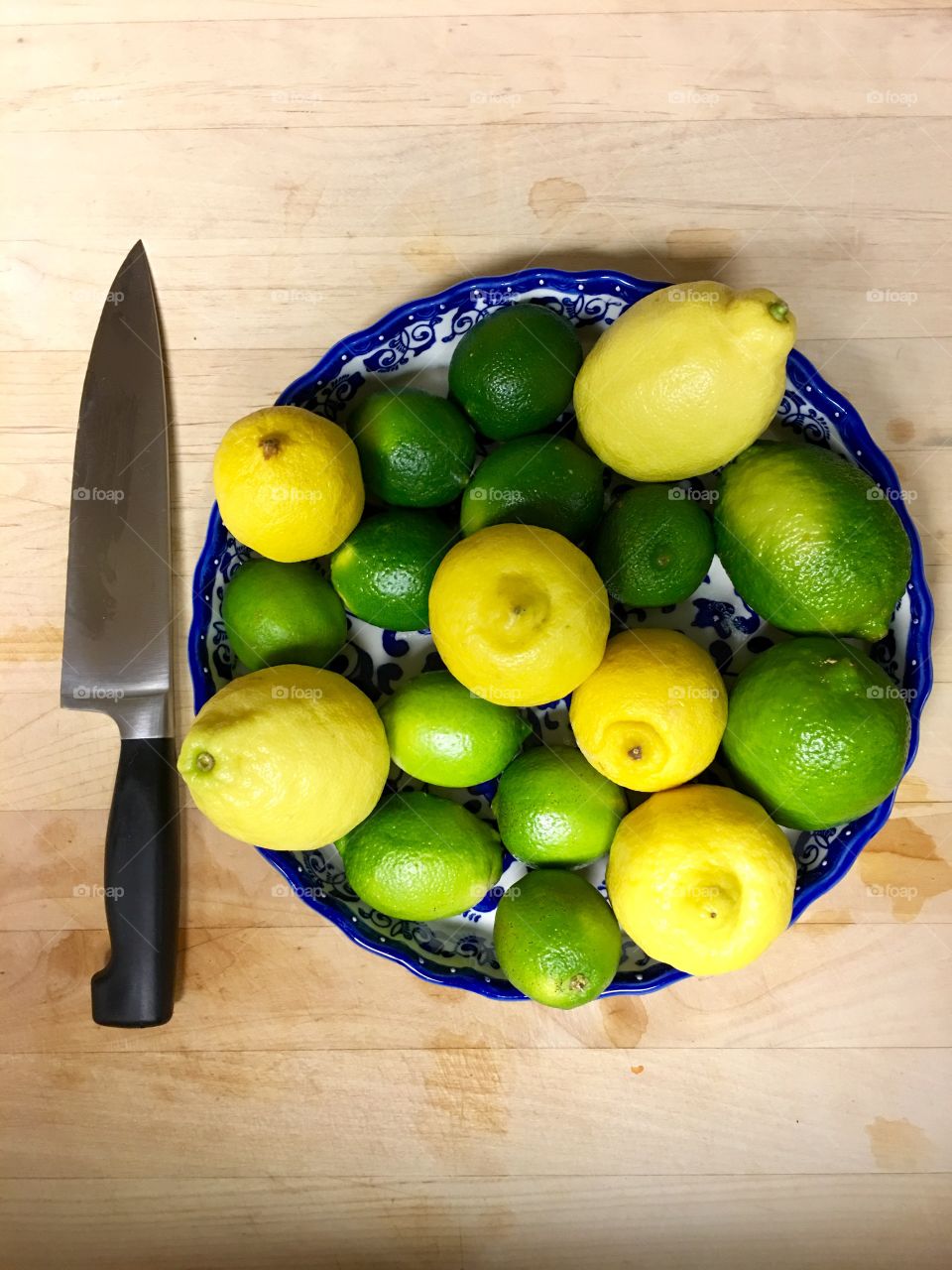 Limes and lemons 