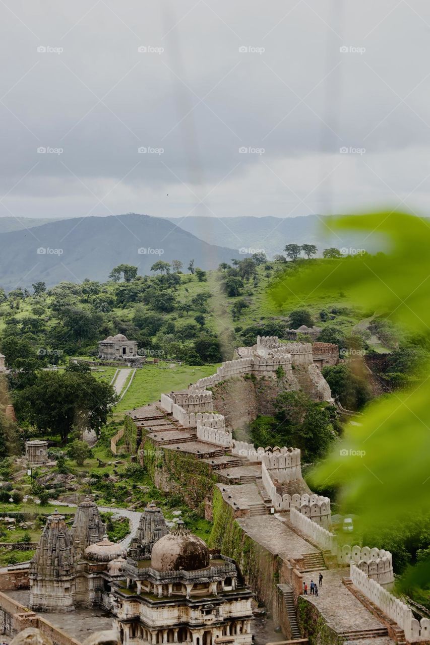 Great wall of India,Kumbhalgarh,Rajasthan 