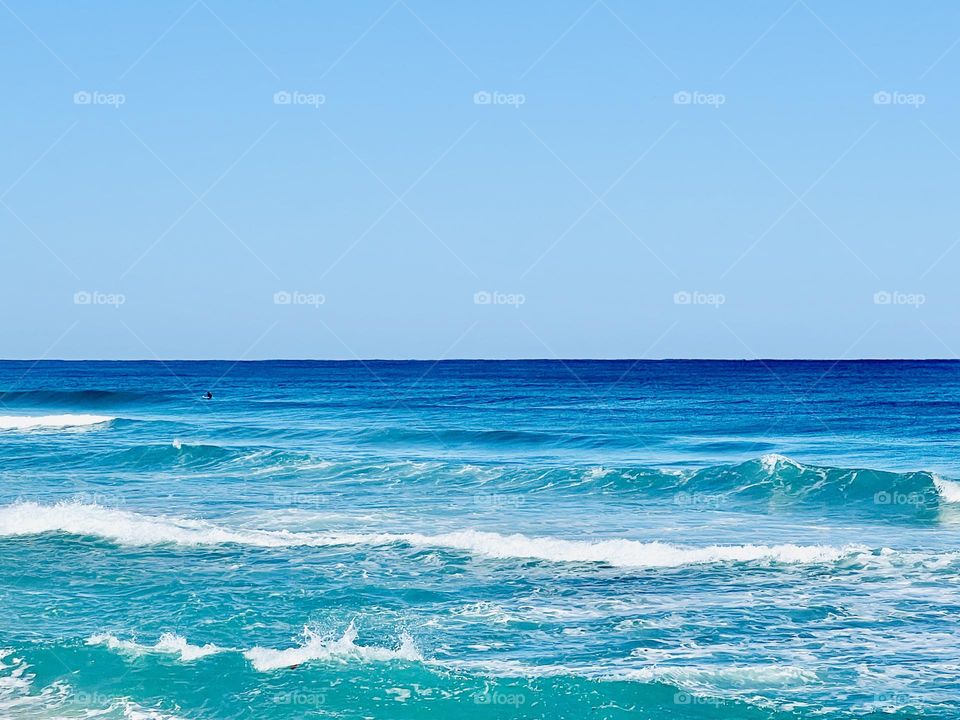 Blue Ocean Waves