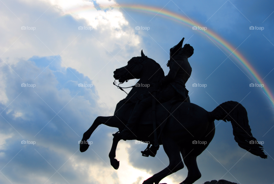 new orleans jackson square horse statue andrew jackson horse ride by lightanddrawing