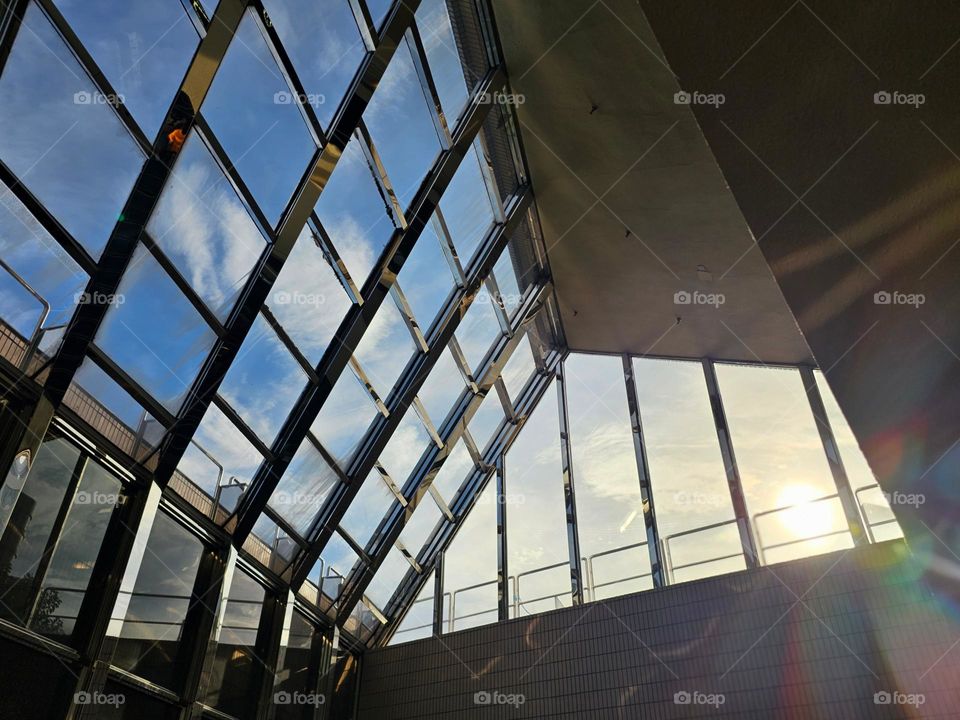 Glass ceiling