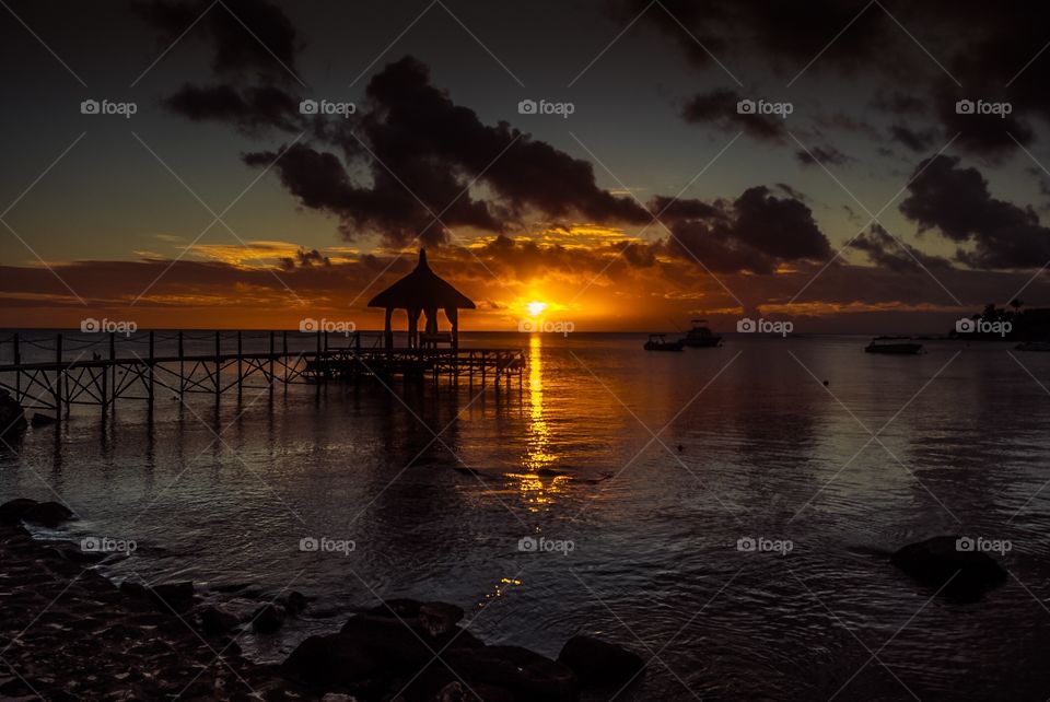 Mauritius Sunset 