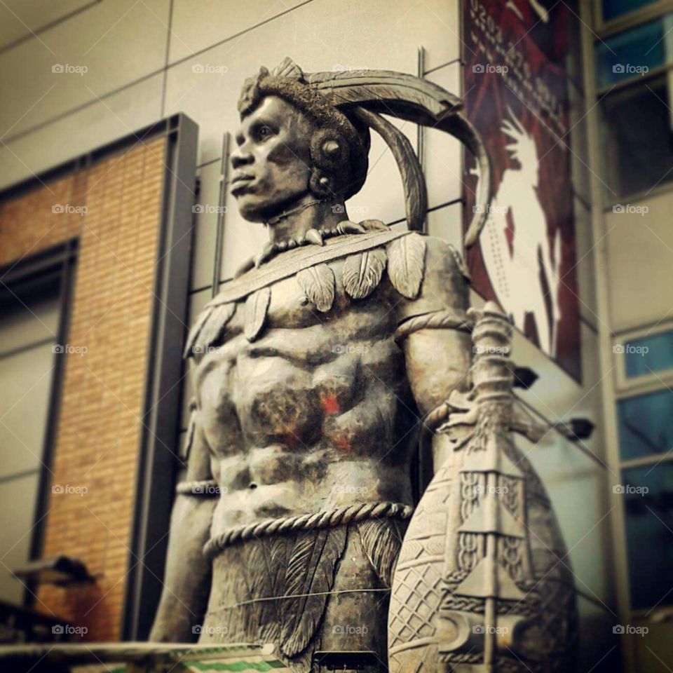 Zulu Statue