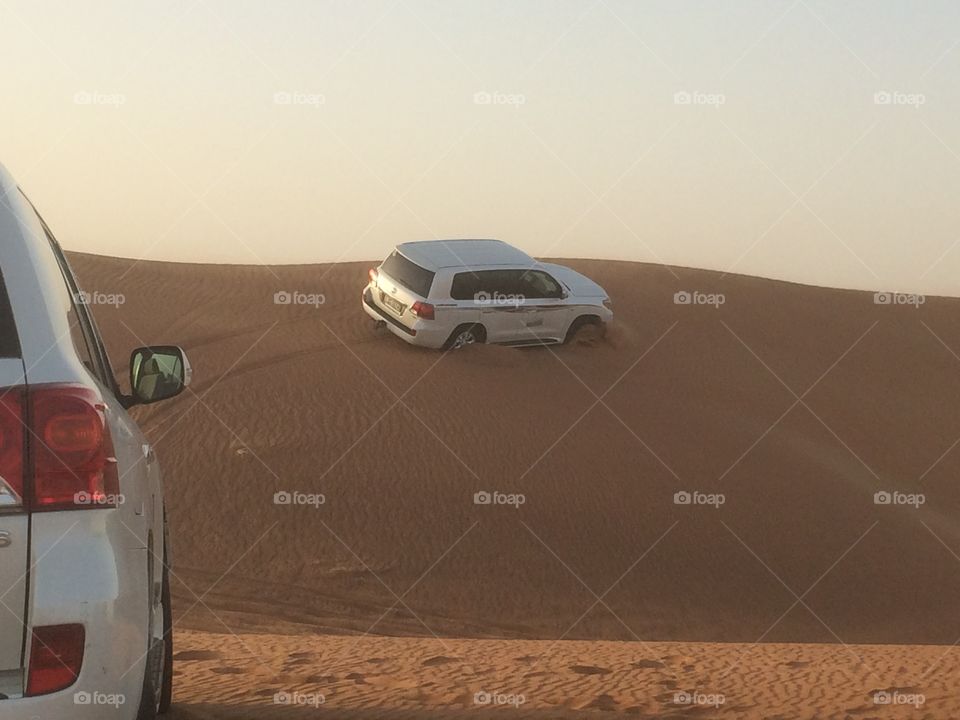 Stuck in Sand - Desert Safari - Dubai