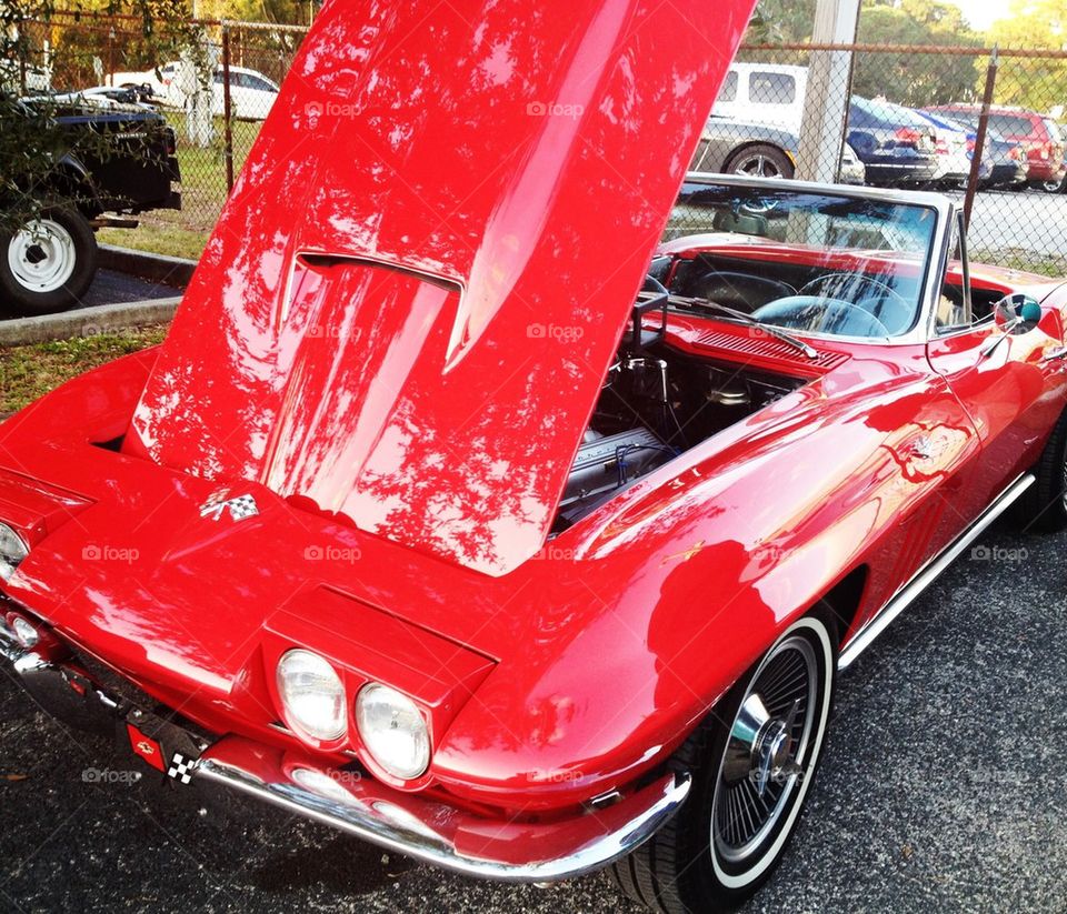 Red Hot Corvette C2