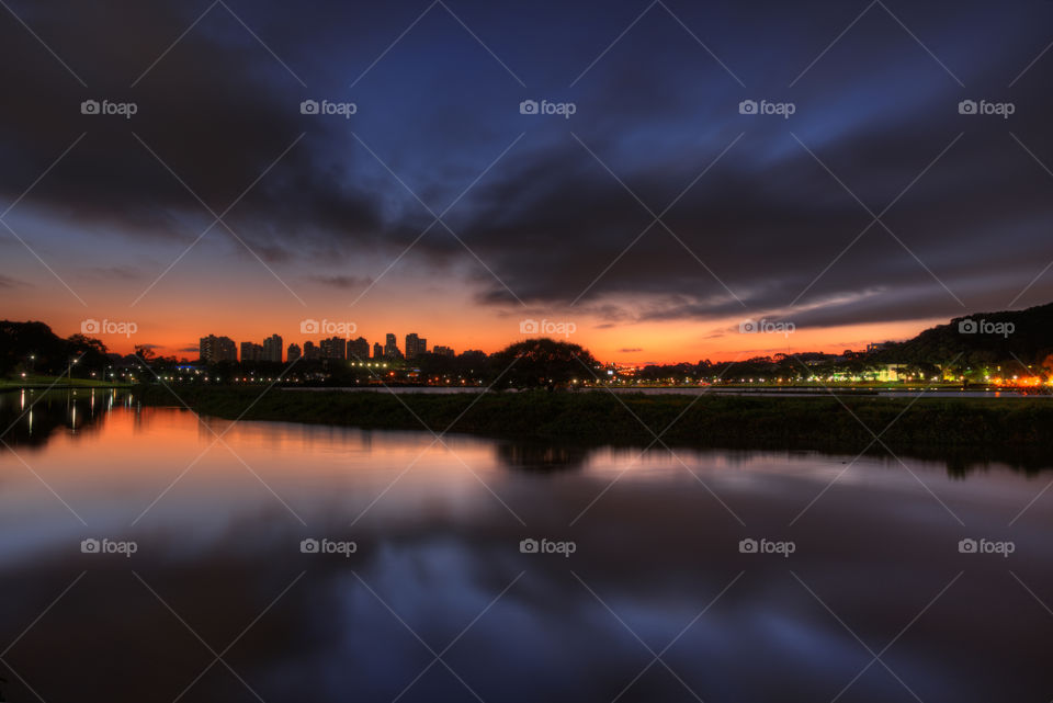 Barigui Park in Curitiba Parana Brazil.