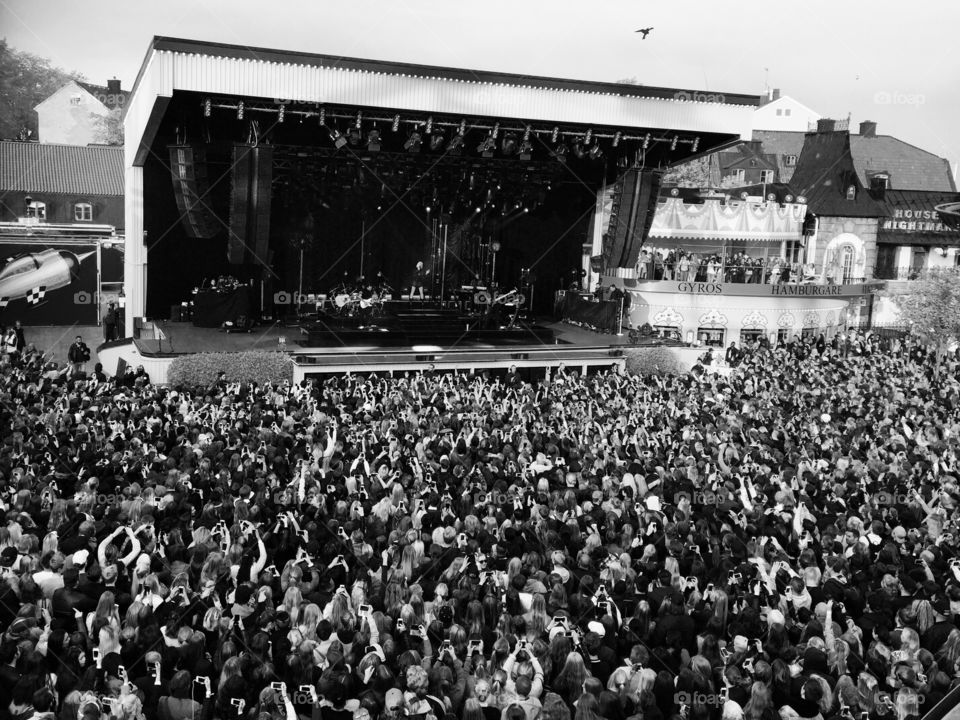 Festival . Picture taken in Stockholm, Sweden